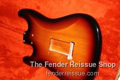 Fender Stratocaster- Reissue Strat Bodies — 2003 back