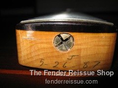 Fender Stratocaster - Reissue Strat Necks — 5 26 87