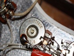 Fender Stratocaster - Reissue Strat Electronics