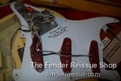 Fender Stratocaster - Reissue Strat Pickups — V000559 57 red