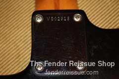 Fender Stratocaster - Reissue Strat Serial Numbers — V002918