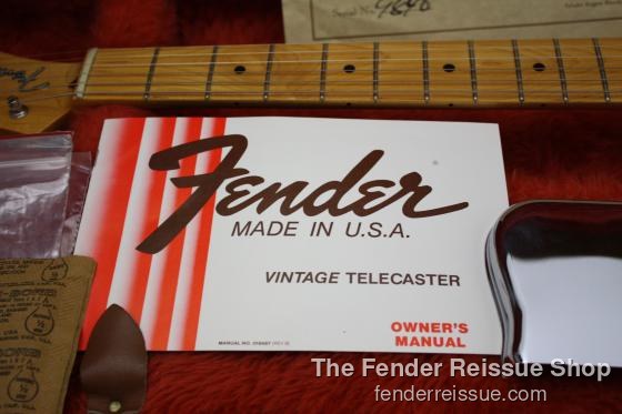 1988 Fender '52 Reissue Telecaster SOLD — 005 6