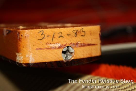 1983 Fender '62 Precision Bass. SOLD — 016 2