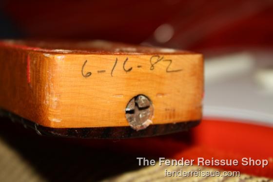 Fender 1982 '62 Reissue Stratocaster. SOLD — 030 6