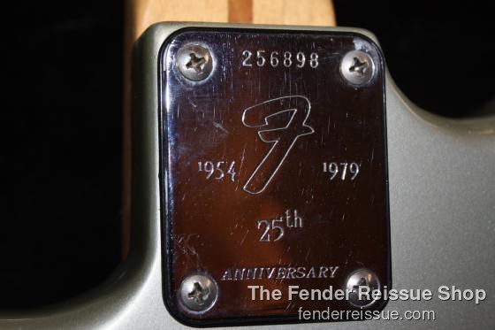 1979 Fender 25th Anniversary Stratocaster - SOLD — 1341
