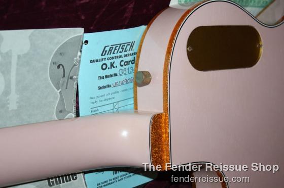 Gretsch Masterbuilt 59 Penguin Relic Shell Pink — 1553