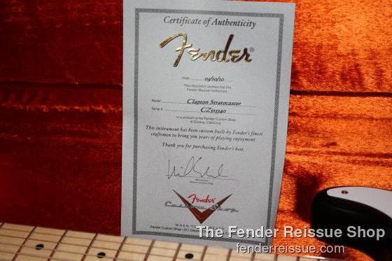 Fender Custom Shop Eric Clapton Stratocaster Blackie - SOLD — 323233