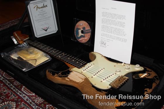 Fender John Mayer Limited Edition Black1 The Black One Custom Shop Stratocaster Guitar — 615