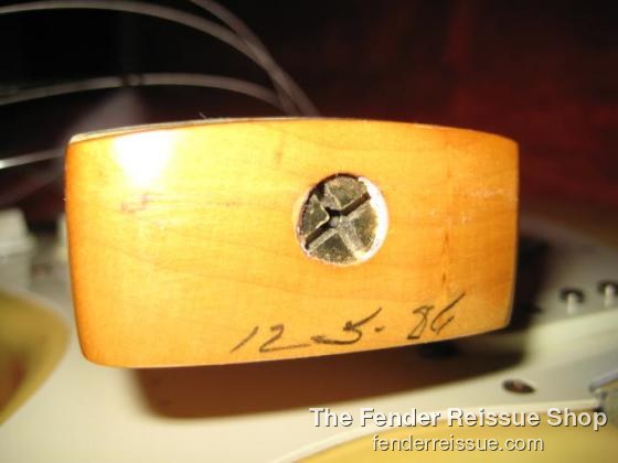 1986 Fender '57 Reissue Stratocaster - Sold