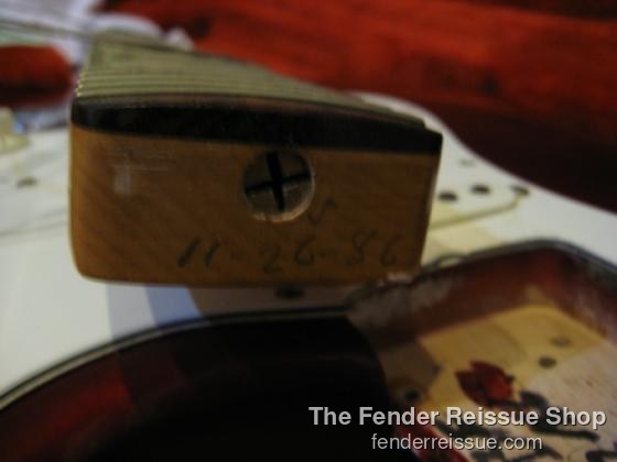 1986 Fender '62 Reissue Stratocaster - Sold