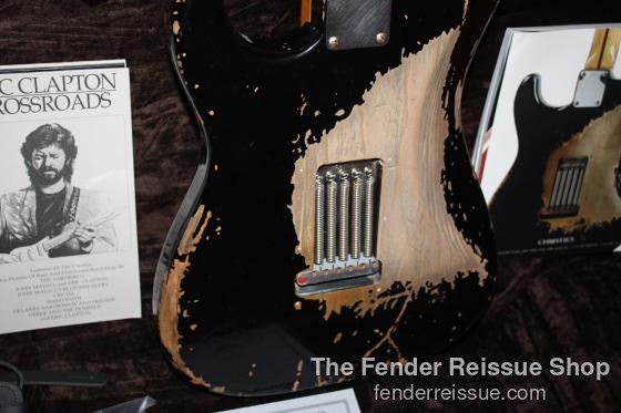 Fender Custom Shop Eric Clapton Blackie Tribute Replica Strat TK409 - SOLD.