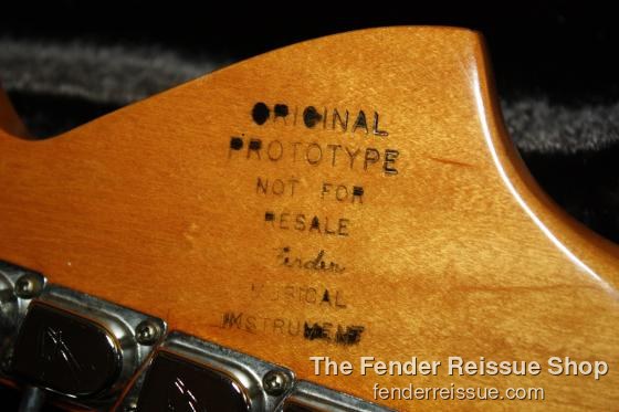 1980 Fender Jimi Hendrix Prototype Stratocaster Reverse Proto - Not For Sale.