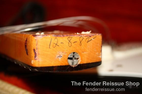 1982 Fender '62 Reissue Stratocaster. SOLD.