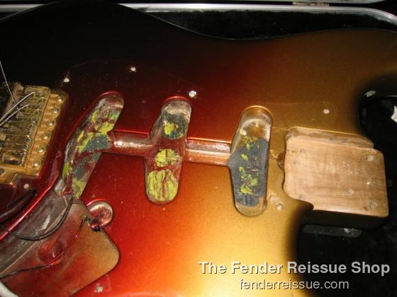 fender the strat body