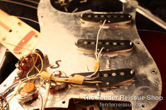 1980 fender the strat pots and pickups