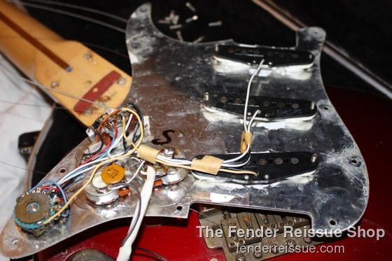 1980 fender the strat electronics and pickups