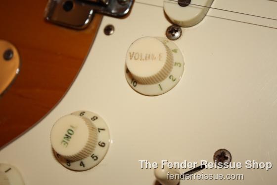 fender reissue plastic knobs and switch