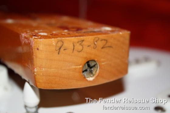 1982 Fender '57 Reissue Stratocaster Fiesta Red - SOLD