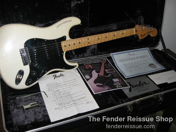 1979 Fender 25th Anniversary Stratocaster - SOLD.