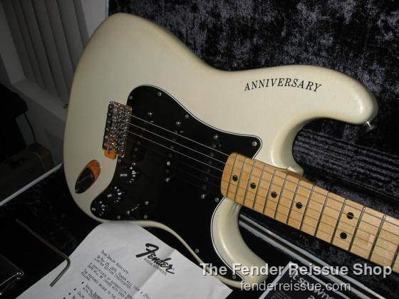 1979 Fender 25th Anniversary Stratocaster - SOLD.
