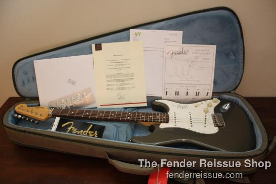 Fender John Mayer Stage Played, Owned, and Signed Masterbuilt Stratocaster