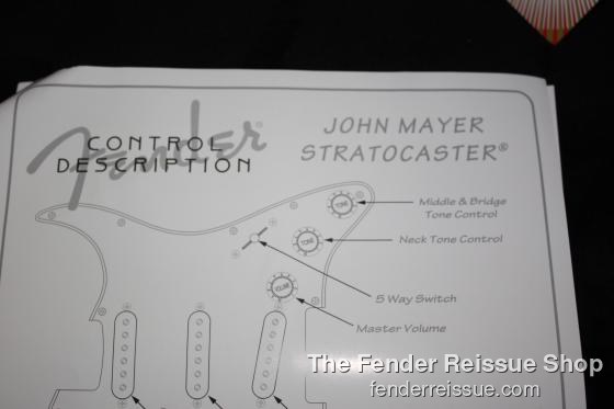 Fender John Mayer Black1 The Black One Limited Edition Custom Stratocaster 1/500. SOLD.