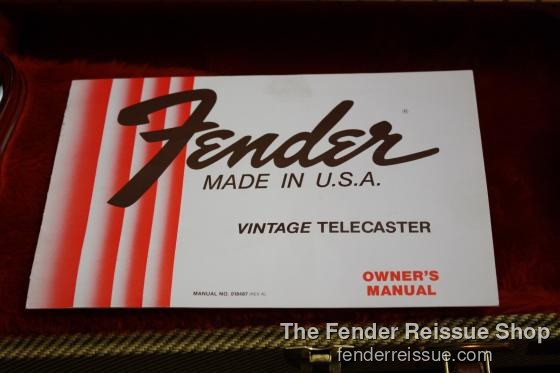 Fender 1982 '52 Reissue Telecaster - SOLD