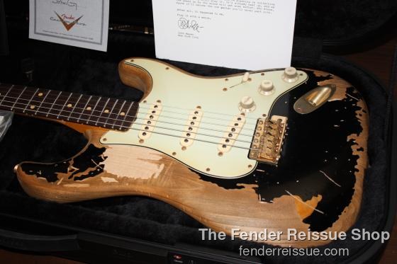 Fender John Mayer Limited Edition Black1 The Black One Custom Shop Stratocaster - SOLD