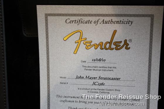 Fender John Mayer Limited Edition Black1 The Black One Custom Shop Stratocaster - SOLD