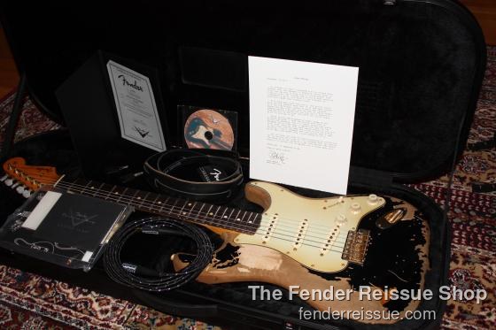 Fender John Mayer Limited Edition Black1 Custom Shop Masterbuilt Stratocaster