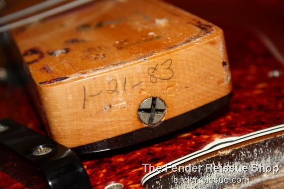 1983 Fender '62 Reissue Precision Bass - SOLD.